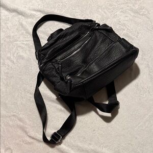 Madison West Black Backpack